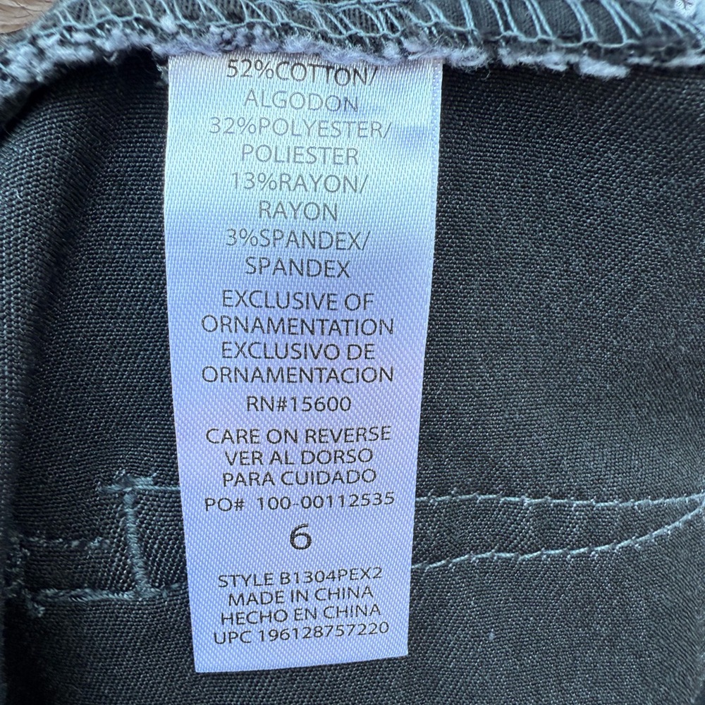 Democracy "Ab" technology Freedom Ankle Length Jeans Size 6 - Picture 14 of 14